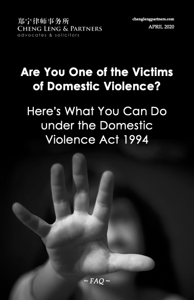 FAQs for Domestic Violence